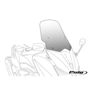 Puig plexi štít V-Techline Touring Honda Forza 125/300 Bezpečná Platba