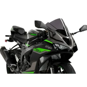 Ihned K Objednání Puig Z-Racing plexi štít Kawasaki Zx-6R 24' C/Tmavé kouřové