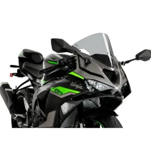 Puig R-Racer plexi štít Kawasaki ZX-6R 24' C/Kouřové Akce