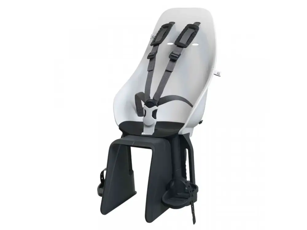 Originální Urban Iki Zadní sedačka na kolo s adaptérem na nosič Shinju White/Bincho Black