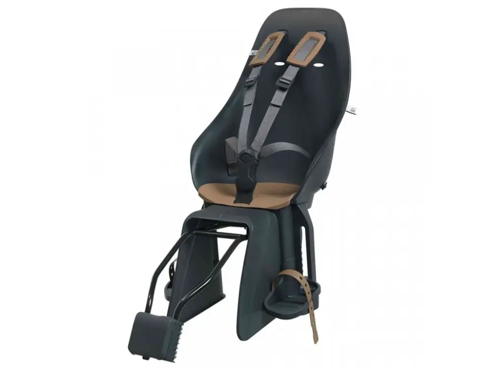 Urban Iki Zadní sedačka na kolo s adaptérem a nosičem na sedlovku SET Bincho Black/Kurumi Brown Top Prodej