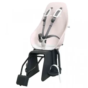 Novinka Urban Iki Zadní sedačka na kolo s adaptérem a nosičem na sedlovku SET Sakura Pink/Shinju White