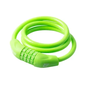 Zámek na jízdní kolo Extend NUMERIC 4, 10*1000 mm, lime green Koupit Online