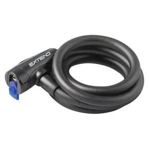 Zámek na jízdní kolo Extend CIRCON 15*1200 mm, black Nejprodávanější