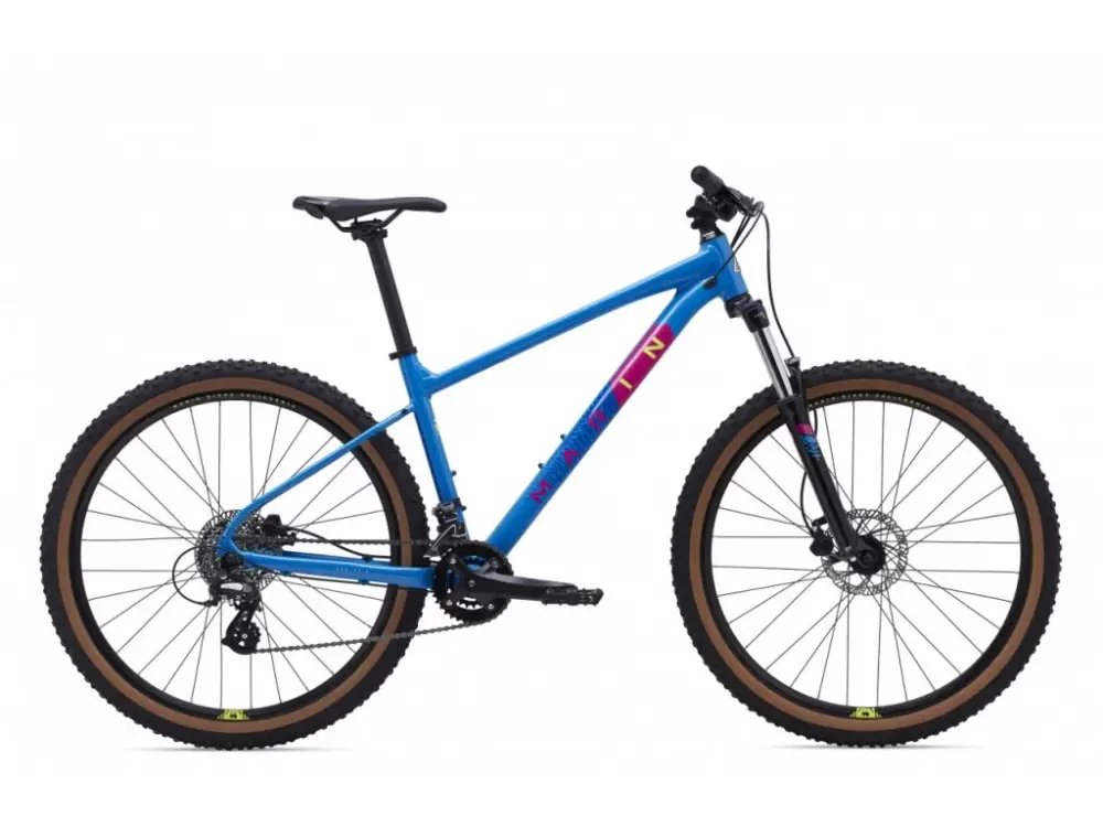Oblíbený MARIN Bobcat Trail 3 29" modrá/žlutá/fialová