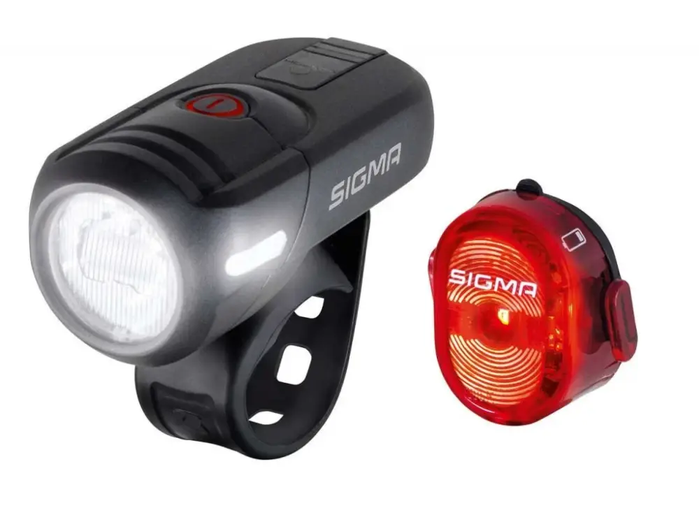 Sada světel SIGMA AURA 45 USB + blikačka Nugget II Akční Cena