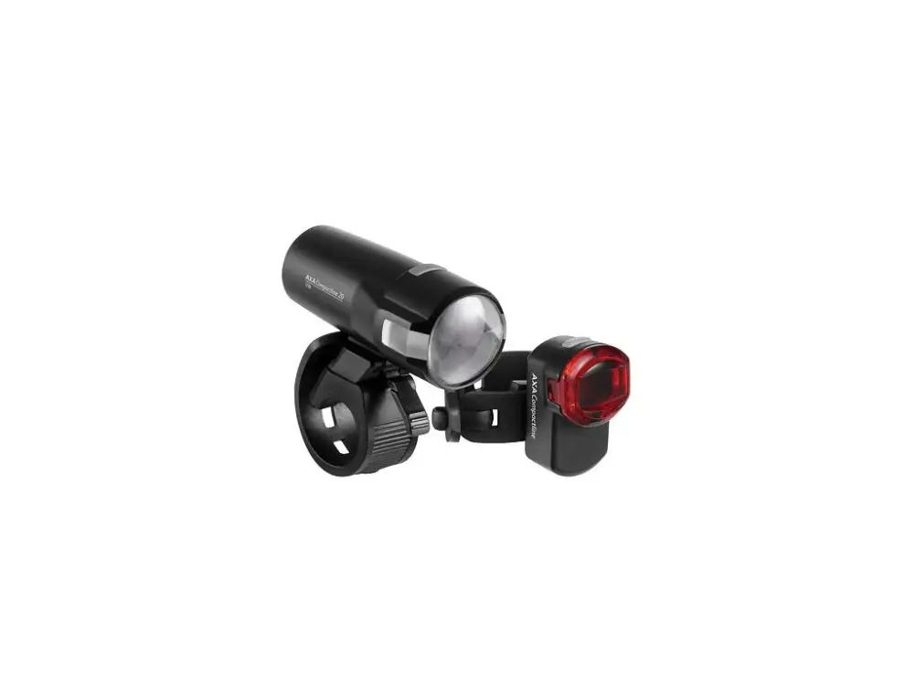 AXA světlo Compactline 20 USB set přední + zadní Finální Výprodej