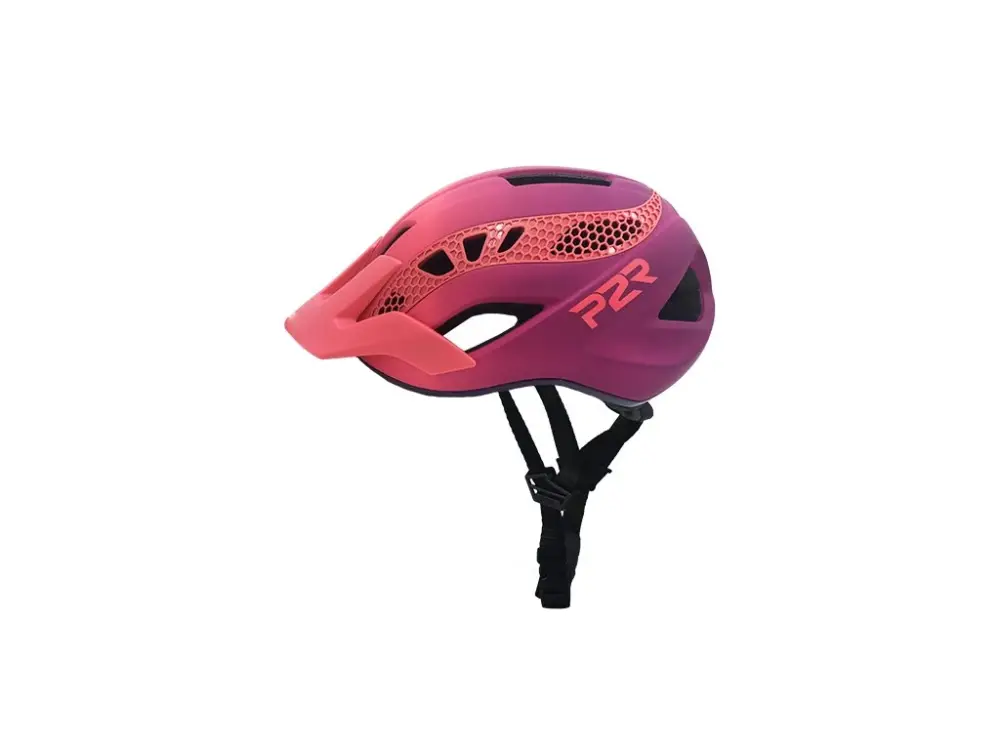 Vrácení Zdarma Přilba P2R ZENERO, S/M, Satin Red/Satin Purple