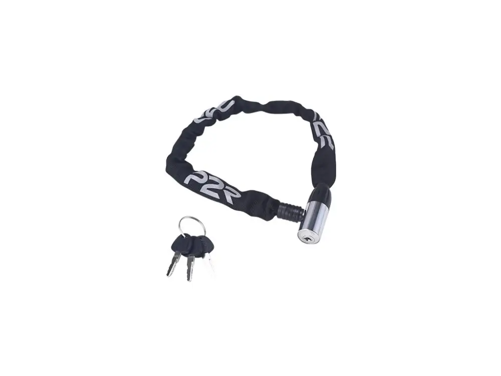 Zámek AVENIR řetězový s klíčem 4x650mm black Bezpečná Platba
