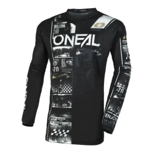 Dětský dres O´Neal Element ATTACK V.23 černá/bílá Časově Omezené