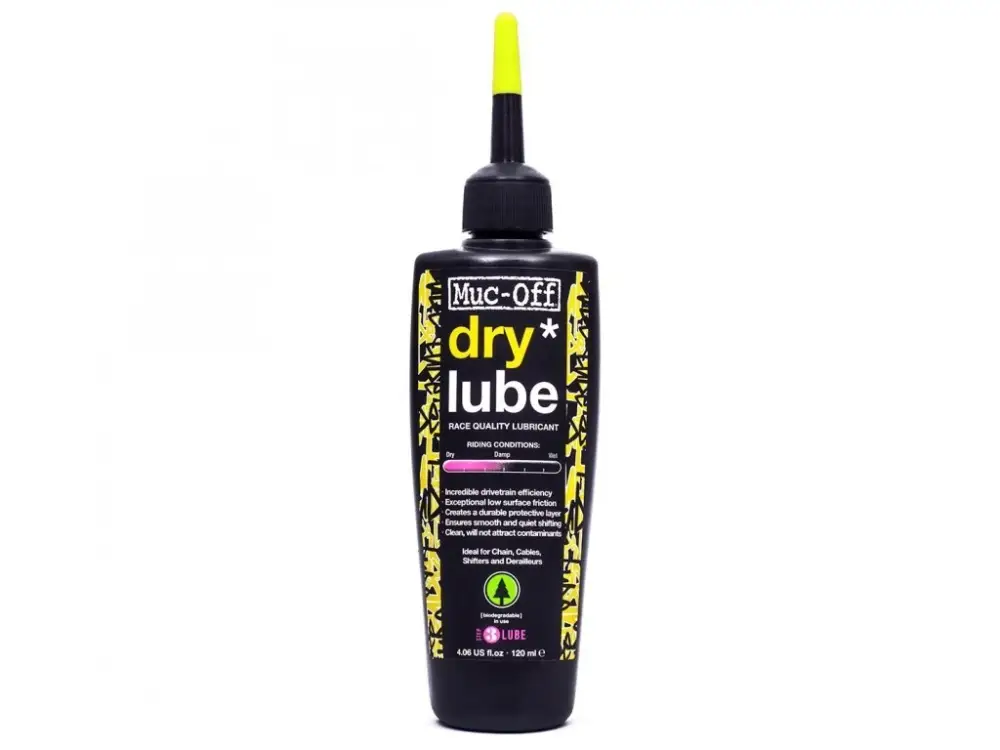 MUC-OFF BIO DRY LUBE 120 ml - Mazivo na řetěz do sucha Výhodná Nabídka
