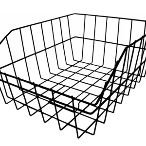 Značkový koš zadní na nosič drátový XXL 45x35x19cm