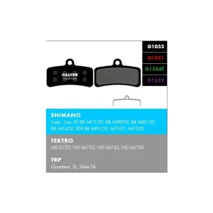 Levný Brzdové destičky Galfer FD426 - Shimano, Tektro, TRP