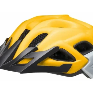 Novinka Přilba KED Status Junior S yellow black matt 49-54 cm