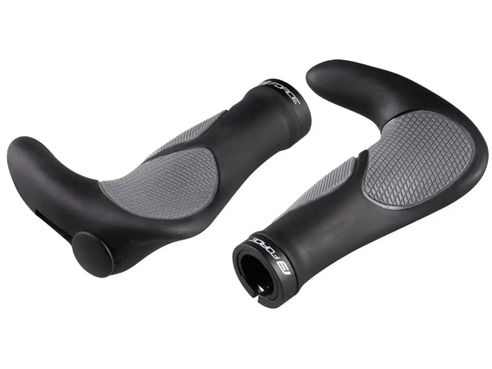 Gripy gel s integrovanými rohy 102mm, černo-šedá Cenová Bomba