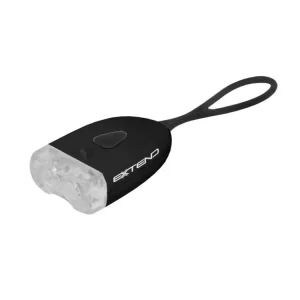 Světlo přední Extend SEPIA USB černé Značkový