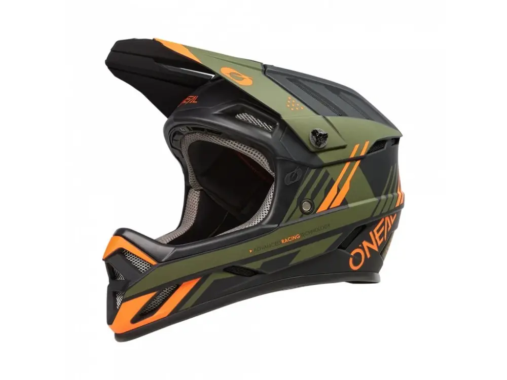 O'NEAL BACKFLIP HELMA STRIKE BLACK/ORANGE/OLIVE S (55/56 CM) Výhodná Nabídka