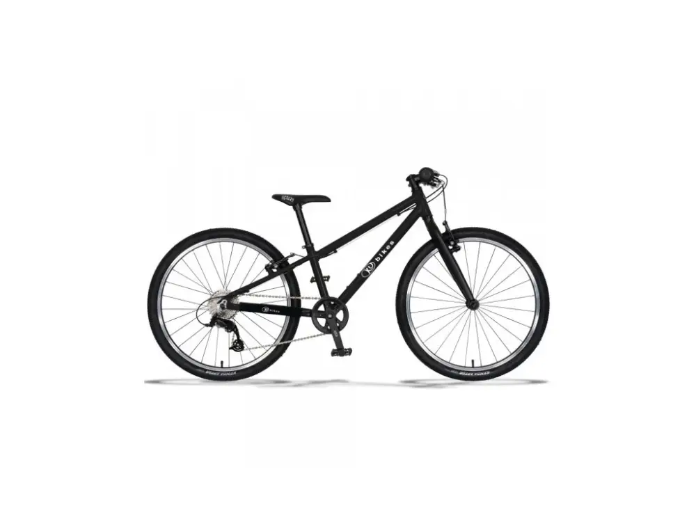 Lehké dětské kolo KUbikes 24SBlack, 8,5kg Přímo Od Výrobce