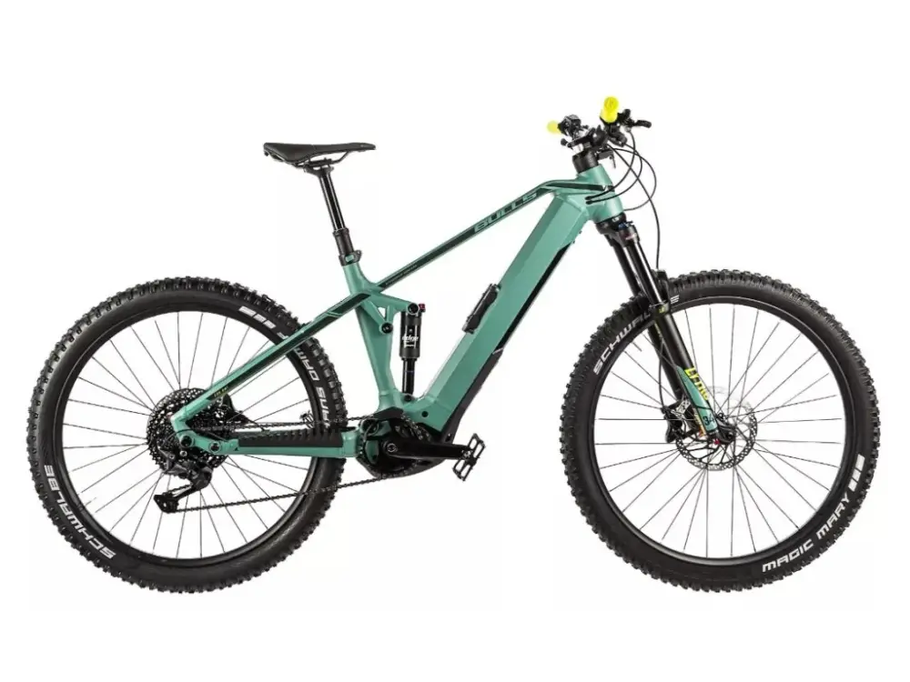 Bulls Sonic EVO AM1 29/27,5, 750Wh - emerald green, celoodpružené elektrokolo Bezpečná Platba