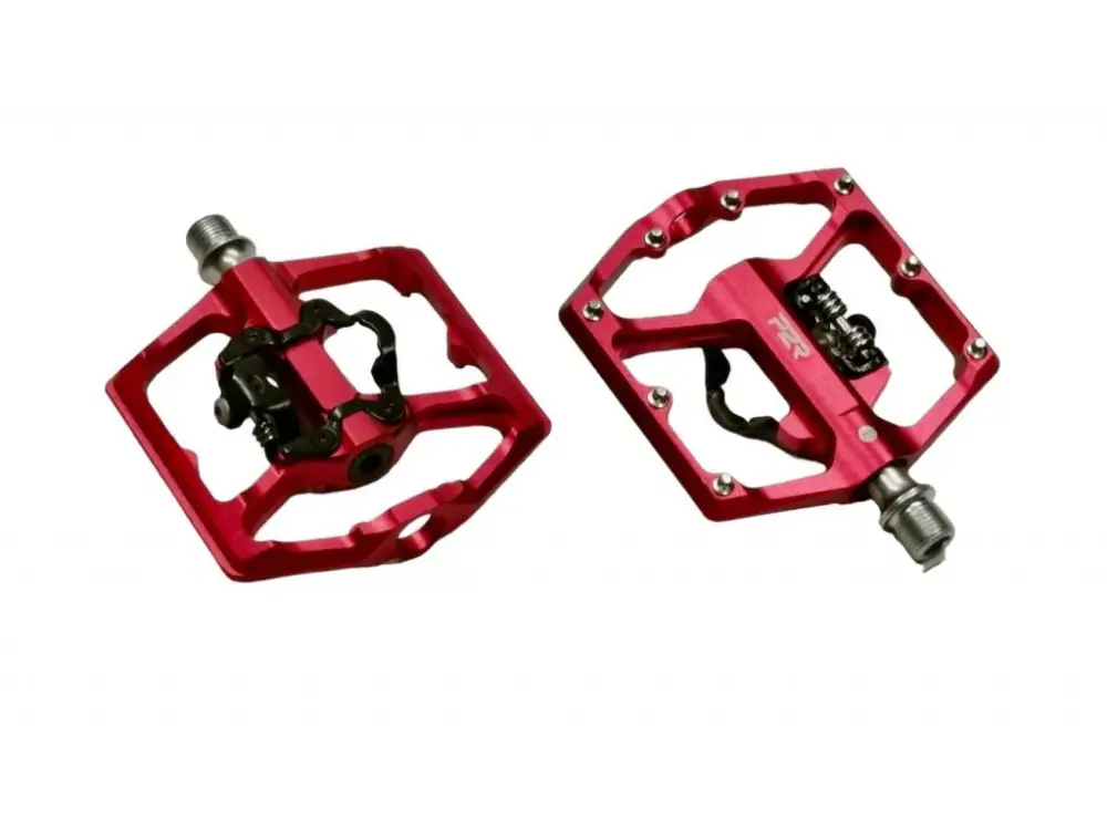 Nejlepší Volba Pedály P2R FLATMAN 70SPD, 3SB červená