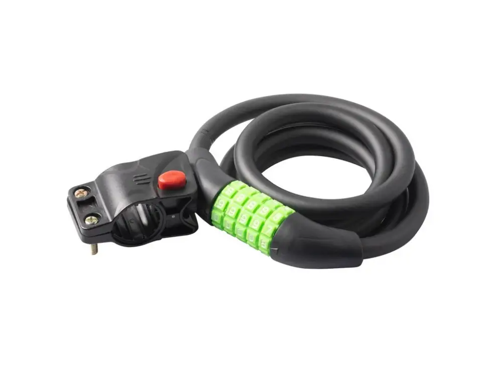 Zámek na jízdní kolo Extend NUMERIC 5, 12*1500 mm, black Nakupujte Hned