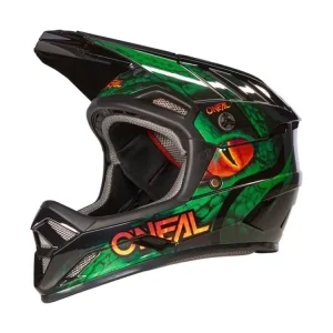 Helma O'Neal BACKFLIP VIPER black/green L (59/60 cm) Výprodej