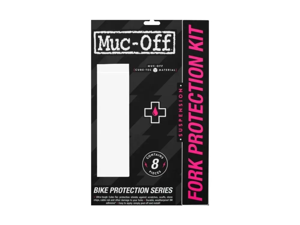 MUC-OFF FORK SUSPENSION PROTECTION KIT - Sada ochranných samolepek na vidlice Ověřený