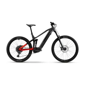 Top Prodej Haibike ALLMTN 4 MTB, 800Wh, BOSCH, 2025 MTB Fully silver/red/black, celoodpružené elektrokolo