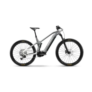 Haibike ALLMTN 3 MTB Fully silver surf/white, 2025, 720Wh - Celoodpružené elektrokolo Levný