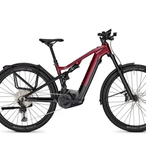 Ověřený Focus THRON² 6.8 EQP, mahogonová/černá Bosch 750Wh, celoodpružené elektrokolo