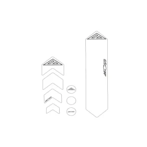 Ihned K Objednání Polep Azonic FRAME GUARDS CLEAR L