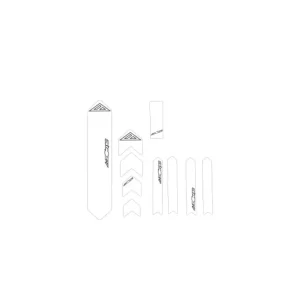 Polep Azonic FRAME GUARDS CLEAR XL Výprodej