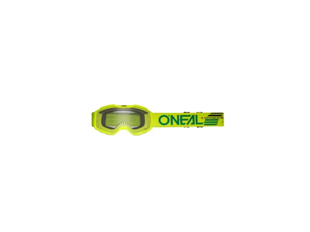 Dětské brýle O'Neal B-10 Goggle SOLID neon yellow - clear Časově Omezené
