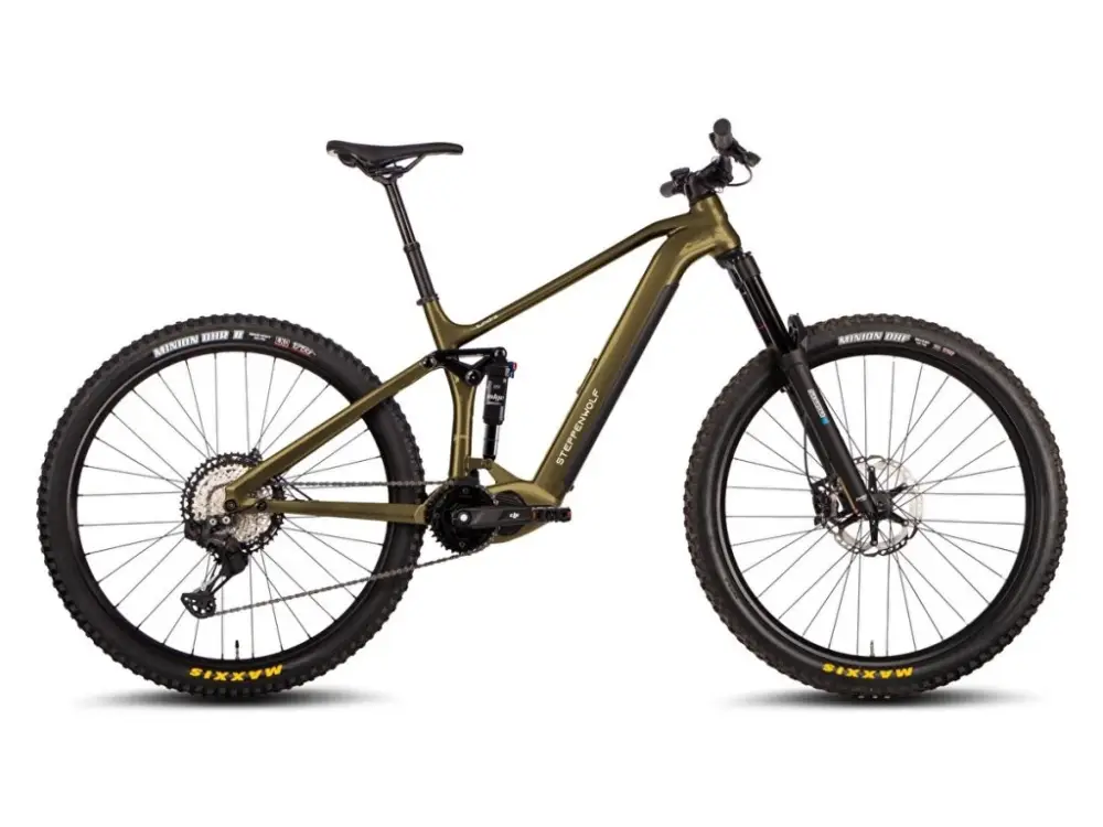 STEPPENWOLF Tundra 9.0 DJI Avinox 800Wh moss green gloss/matt, celoodpružené elektrokolo Nejlepší Cena