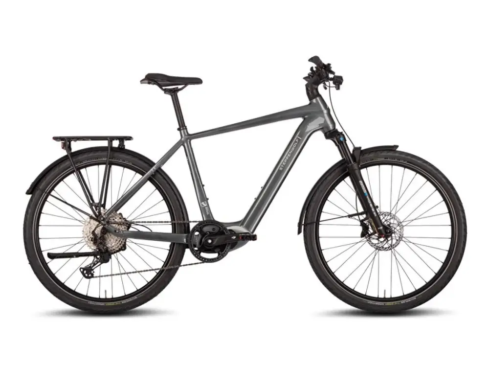 Časově Omezené STEPPENWOLF Transterra Sport 9.1 DJI Avinox, 800 Wh, (M) titanium grey gloss, trekingové elektrokolo