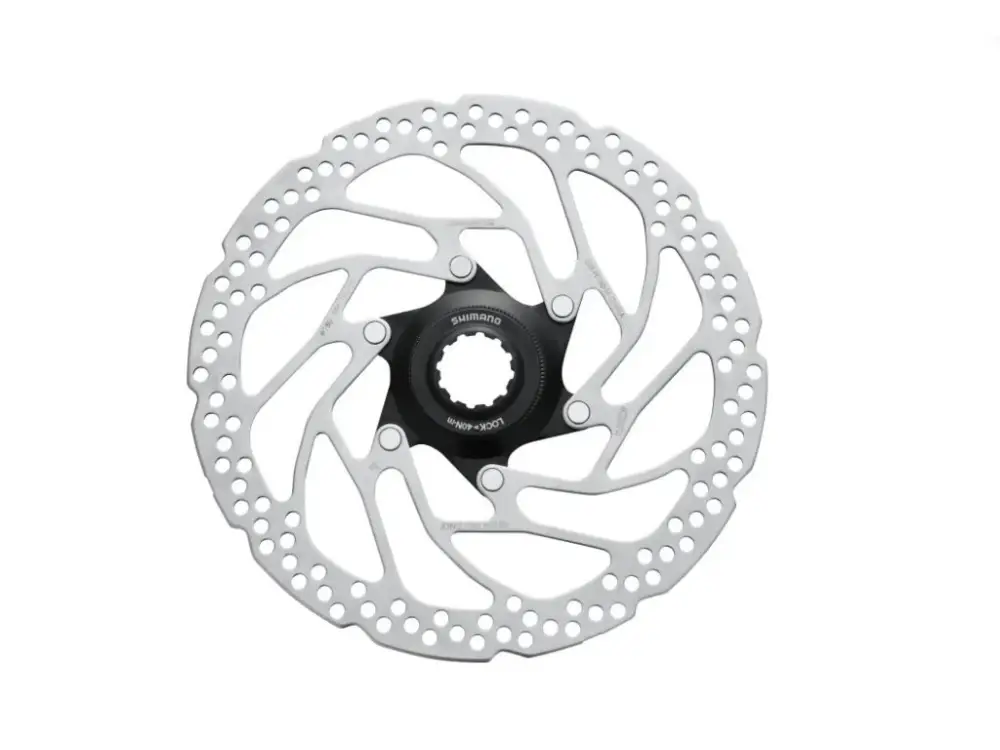 Sleva SHIMANO brzdový kotuč ALTUS SM-RT30 center lock 180 mm + lock ring vnitřní+vnější pouze pro resin de