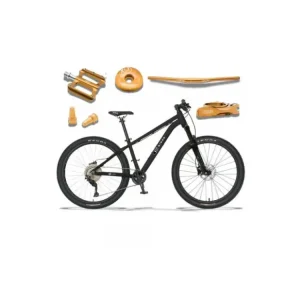 KUbikes 26 Trail AIR - Black - laser Gold, lehké dětské kolo Super Cena