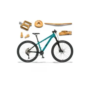 Sleva KUbikes 26 Trail AIR - Tyrkys - laser Gold, lehké dětské kolo