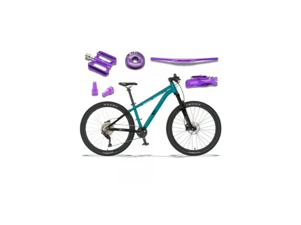 KUbikes 26 Trail AIR - Tyrkys - laser Purple, lehké dětské kolo Dokud Zásoby Vydrží
