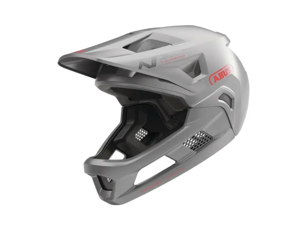 Finální Výprodej Helma dětská YouDrop FF Ti silver vel. S 48-55cm Abus