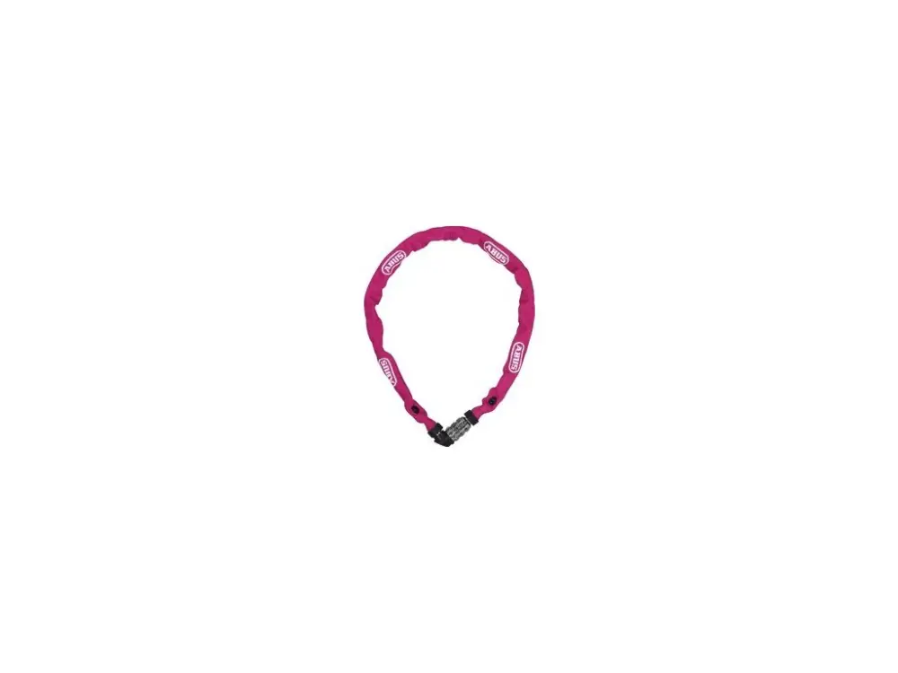 Značkový Řetězový zámek 1200/60 web coral pink Abus