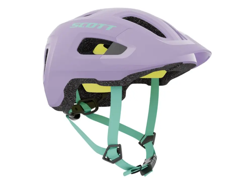 Helma Supra JR Mips lilac purple vel. XS (49-53 cm) Scott Vysoce Kvalitní