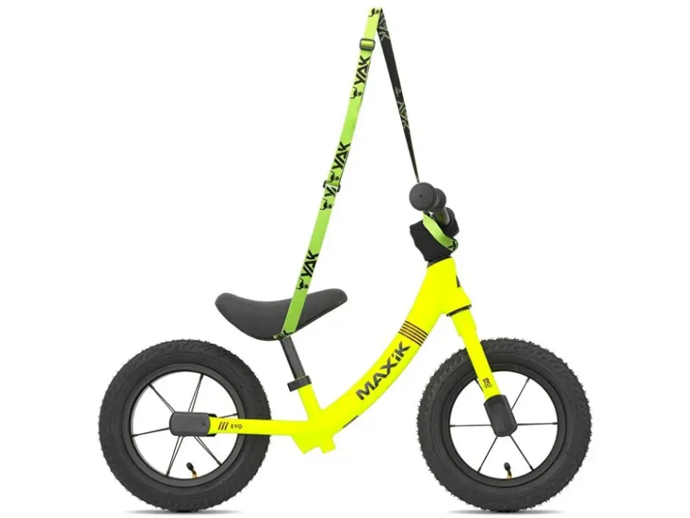 Akce Odrážedlo MAXÍK Evo Lite fluo žlutá/fialová + YAK