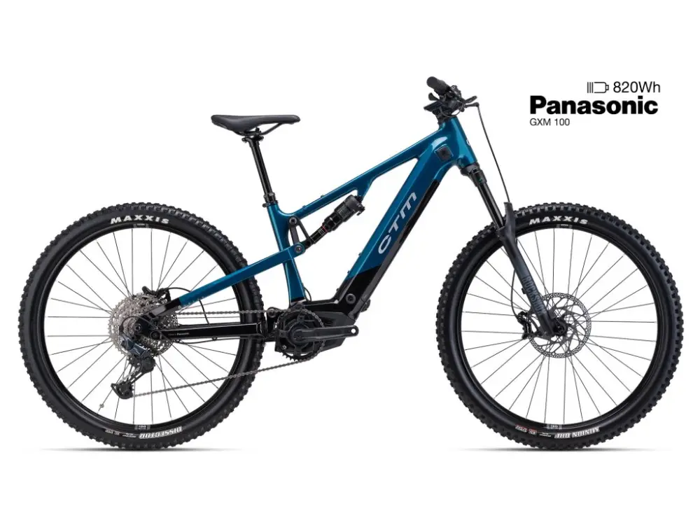 CTM AREON GX Xpert - černá/petrolejová, PANASONIC GXM100 - 820Wh Ověřený