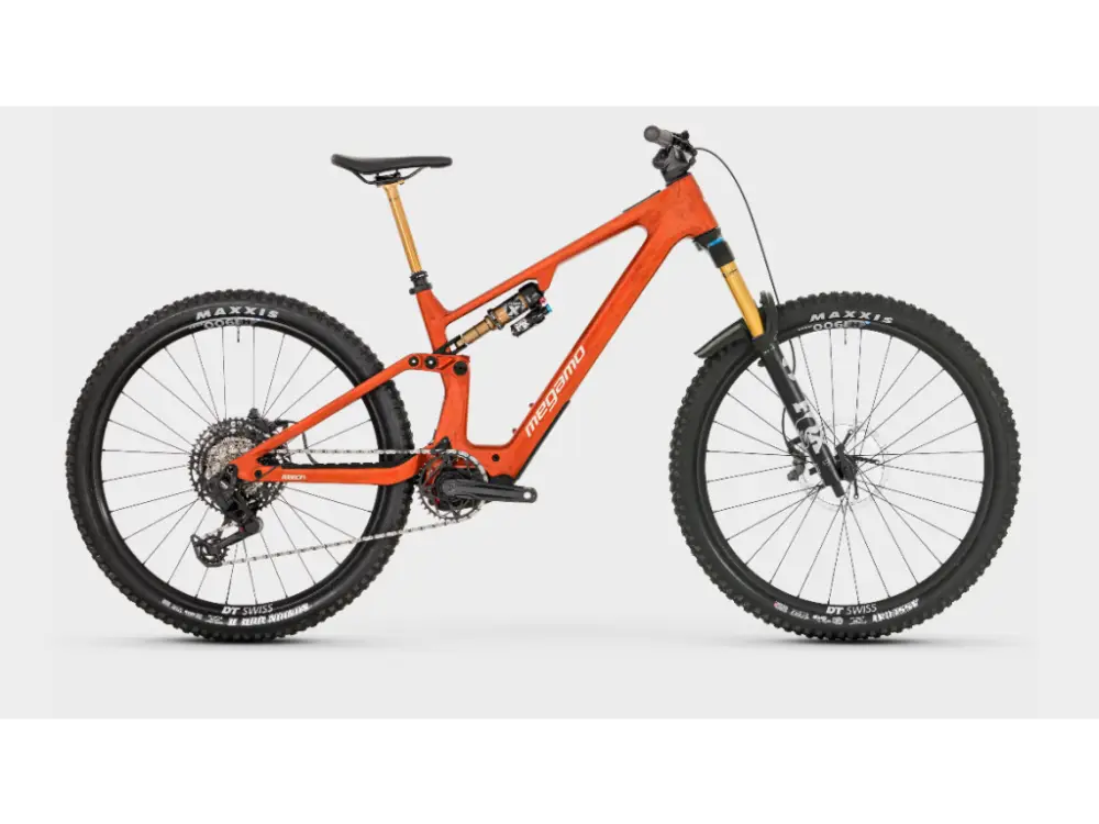 Ihned K Objednání Megamo REASON CRB 03 AXS - Amber Orange, Avinox M2S, 2027, celoodpružené elektrokolo