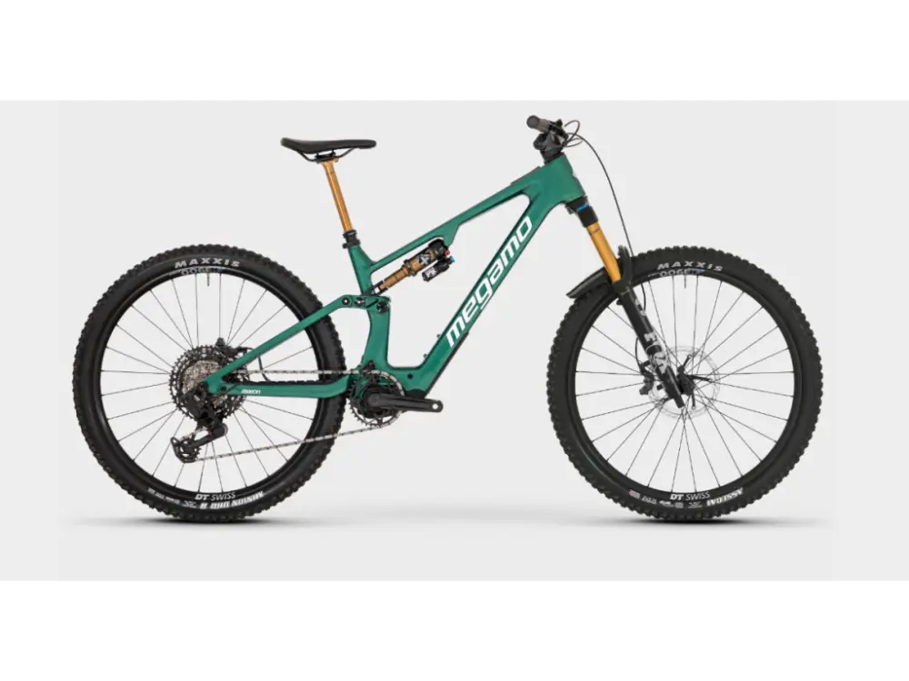 Megamo REASON CRB 03 AXS - Green, Avinox M2S, 2027, celoodpružené elektrokolo Přímo Od Výrobce