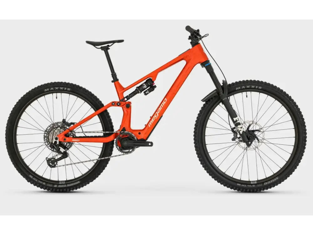 Autentický Megamo REASON CRB 05 - Amber Orange, Avinox M2S, 2027, celoodpružené elektrokolo